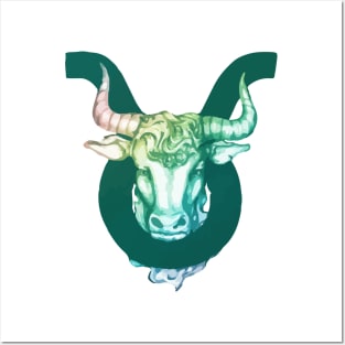 Taurus Zodiac Sign, Taurus Horoscope Astrology Posters and Art